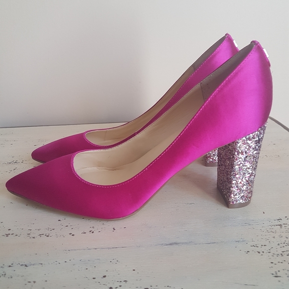 ❤Ivanka Trump❤ Pink Bling Shoes - Picture 4 of 10